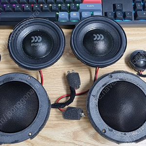 다인오디오 Esotec MD-142 1조 + morel 2.1인치 1조 + morel mt-12 silk dome Tweeters 1조