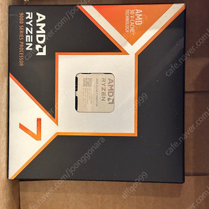 amd ryzen 9800x3D(아마존직구) 미개봉 팝니다