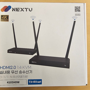 (1회사용) 4K HDMI무선송수신기 KVM 리피터
