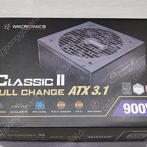 [대구] 마이크로닉스 클래식2 풀체인지 900W ATX 3.1 컴퓨터 파워 팔아요.