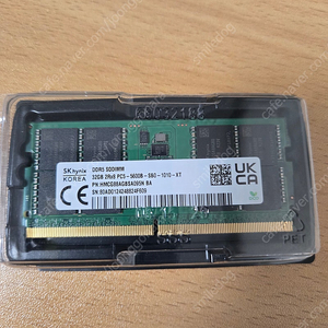 노트북 DDR5-5600 32G 메모리 (2개)