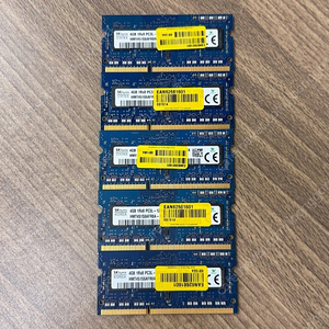 노트북 램 SK하이닉스 4GB 1Rx8 PC3L 12800S 팝니다.