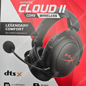 [새상품]무선해드셋 hyperX cloud2 core