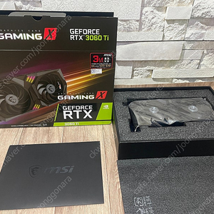 msi rtx 3060ti 트윈프로저 팝니다