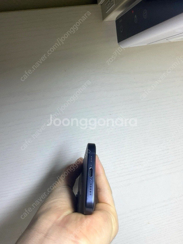 아이폰15프로 블루티타늄 128기가 급처--5