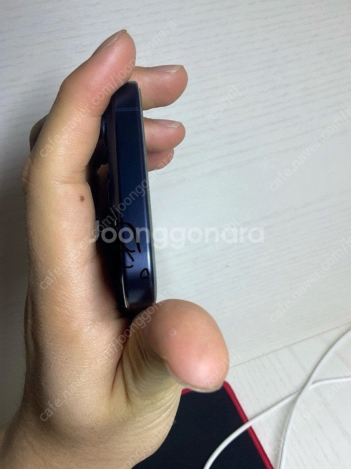 아이폰15프로 블루티타늄 128기가 급처--7