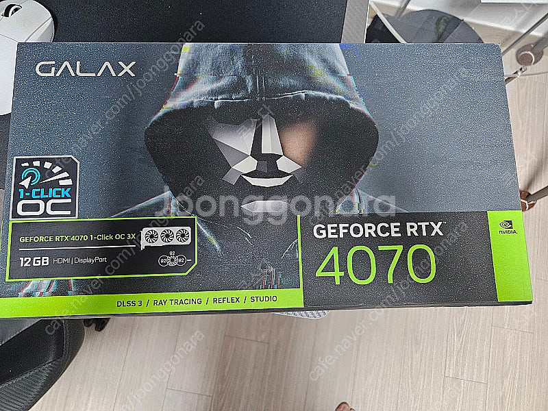 갤럭시 RTX 4070 oc 3펜 풀박--0