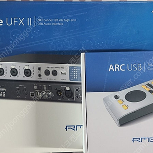 RME Fireface UFX II 오디오 인터페이스 (컨트롤러포함) 미사용 판매