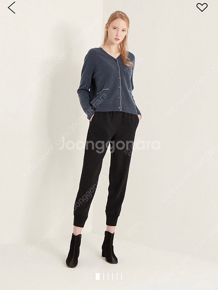 sjsj 캐시미어 컬러라인 가디건--3