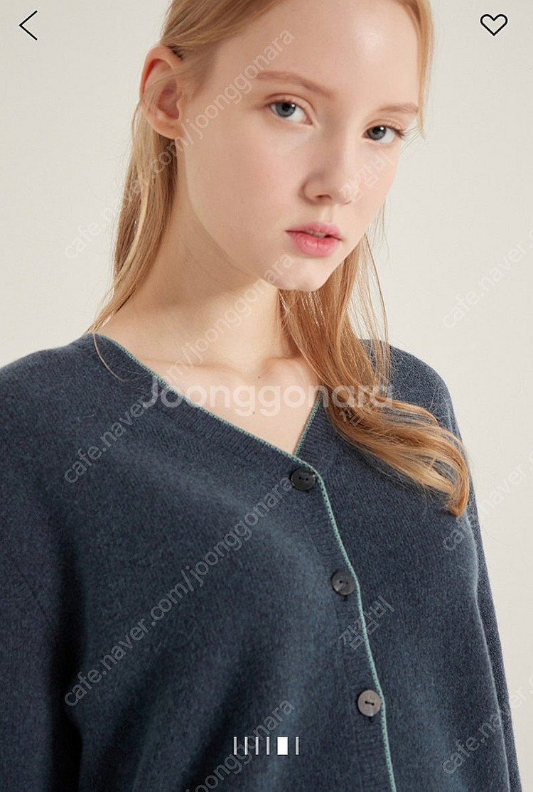 sjsj 캐시미어 컬러라인 가디건--0