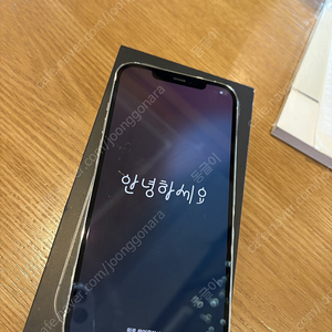 아이폰 12promax 화이트 256GB