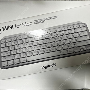 미개봉 로지텍 mx keys mini for mac