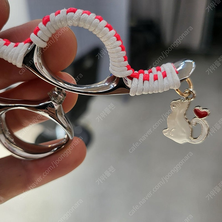 미용가위 7인치 장가위 히데오 펜던트--2