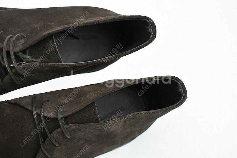 저먼 수트서플라이 SUITSUPPLY 남자 스웨이드 브라운 처카 부츠 사이즈 UK7 EUR41 US8 미착용--1