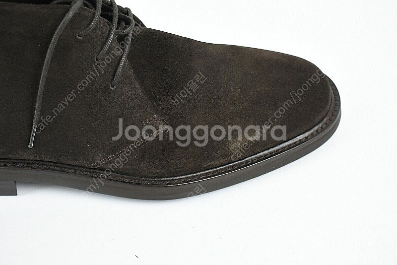 저먼 수트서플라이 SUITSUPPLY 남자 스웨이드 브라운 처카 부츠 사이즈 UK7 EUR41 US8 미착용--4