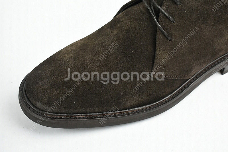 저먼 수트서플라이 SUITSUPPLY 남자 스웨이드 브라운 처카 부츠 사이즈 UK7 EUR41 US8 미착용--5