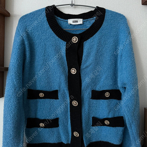 아수라 가디건 Boucle combi cardigan blue (원가 149000원)