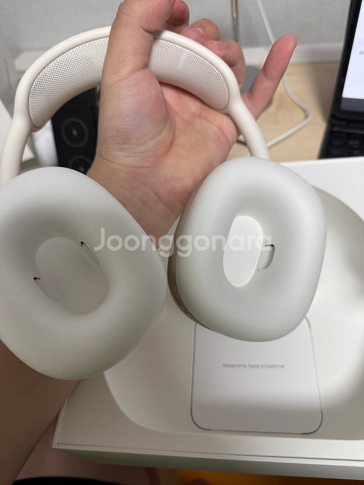 Apple 2024 에어팟 맥스 노이즈 캔슬링 블루투스...--3