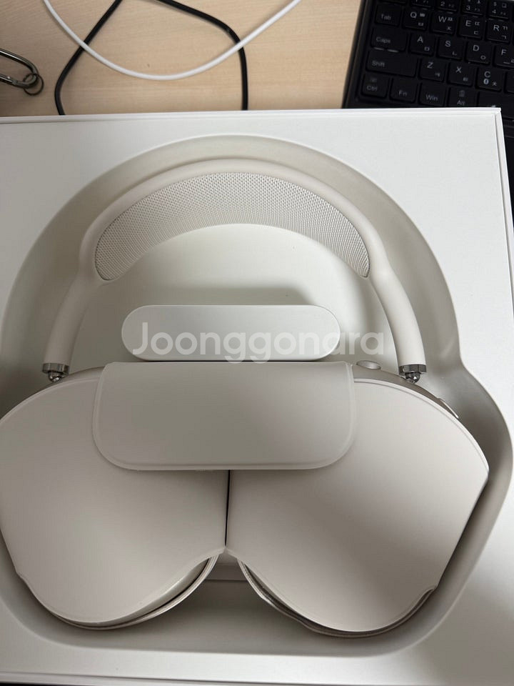 Apple 2024 에어팟 맥스 노이즈 캔슬링 블루투스...--5