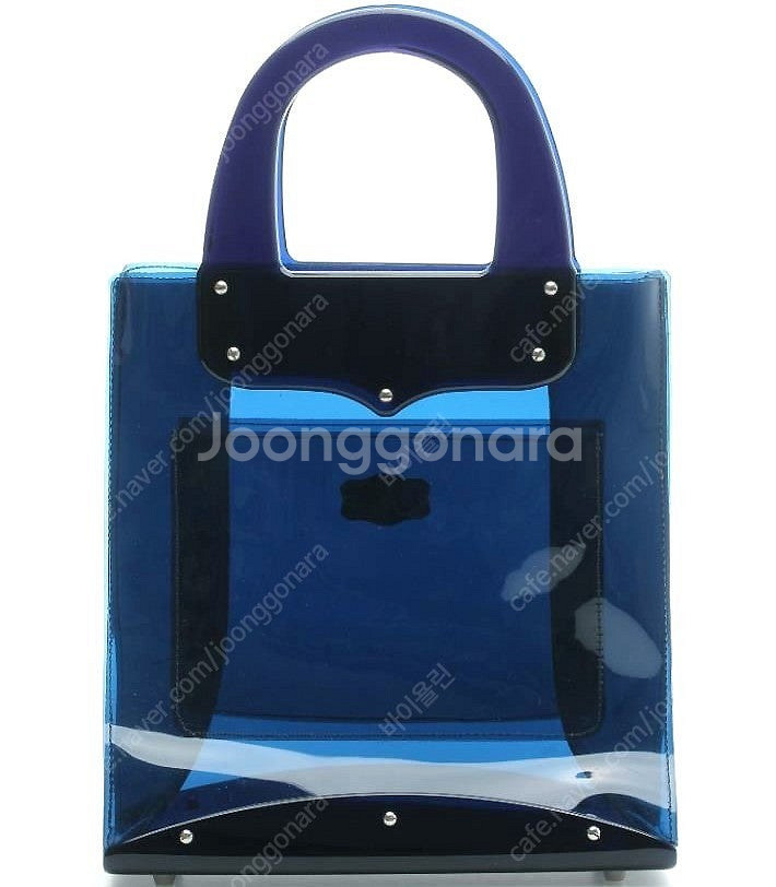 미국 베리 키셀스타인 코드 B.K.C 헐리웃 셀럽 애장 여성가방 토트백 핸드백 여름 투명 두꺼운 비닐 가방 희소 아...--0