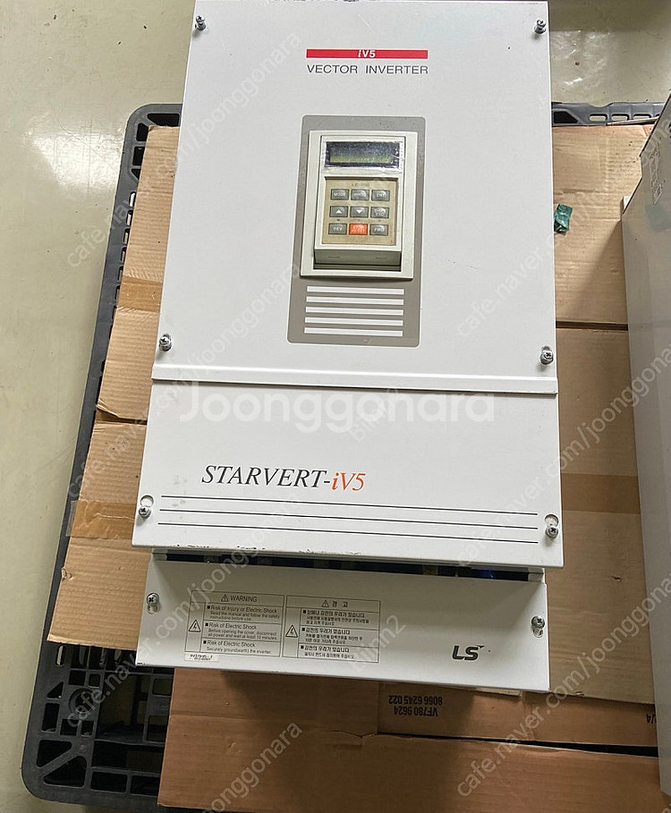 LS 인버터 SV370iV5-2 & 제동유니트 FBU1...--3