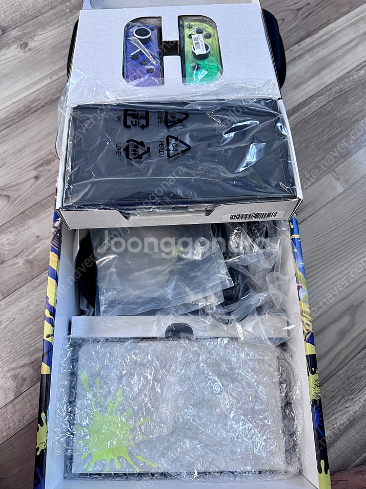 닌텐도 oled + 정품 프로콘 + 게임팩3팝니다 (동...--1