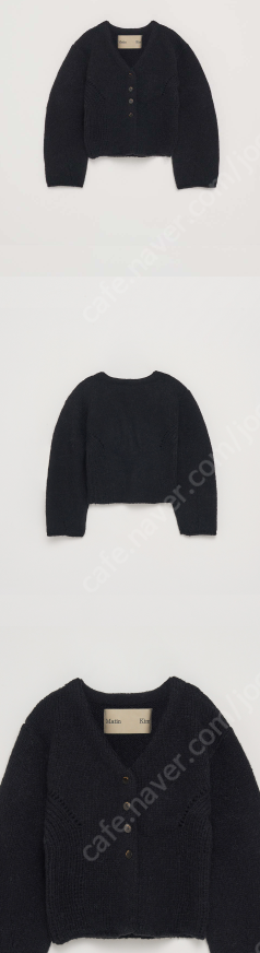 마뗑킴 가디건 Matin Kim VOLUME KNIT CARDIGAN--1