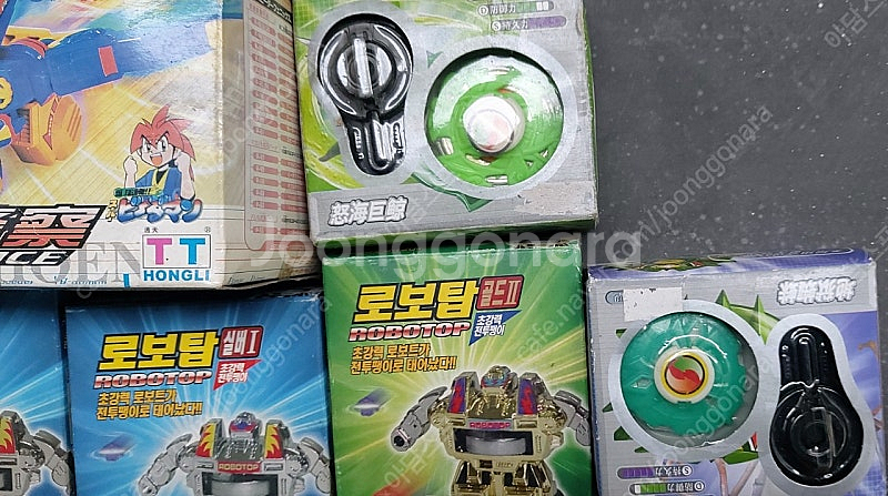 고전프라 팝니다 범버폴리스 로보탑 컴비네오 팽이 구슬동...--4