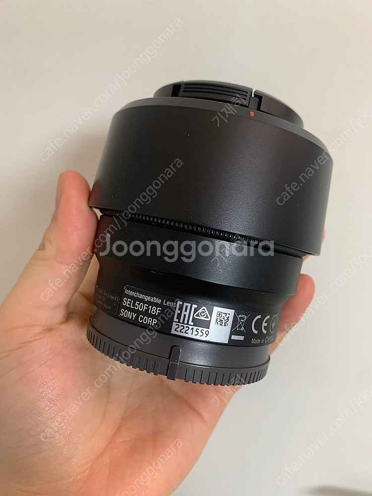 소니 FE 50mm 단렌즈 SEL50F18F--0