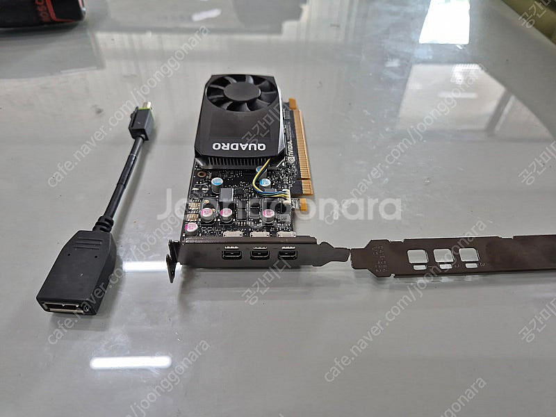 NVIDIA 쿼드로 P400 그래픽카드 3DP포트--1