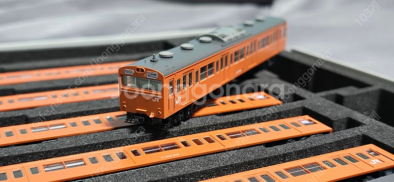 철도모형 TOMIX 98238 103계 고운전대 오렌지 6량 판매합니다--4