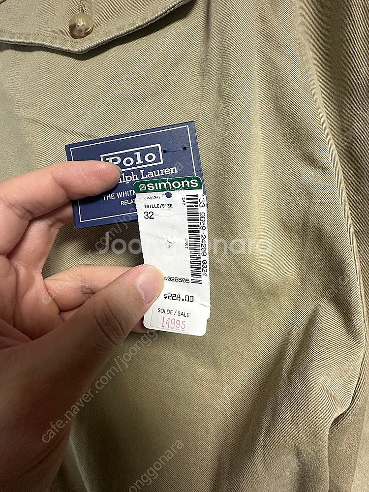 fw24 폴로 휘트먼 치노 (새제품,가격내림)--4