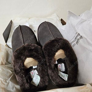 1사용 (250초코)락피쉬웨더웨어 NEW ORIGINAL WINTER FUR MULES 오리지널윈터퍼뮬