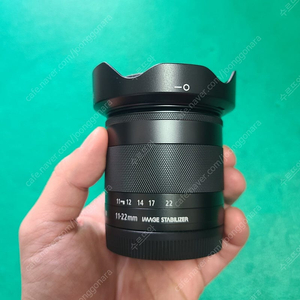 광주) 캐논 ef-m 11-22mm 렌즈 팝니다