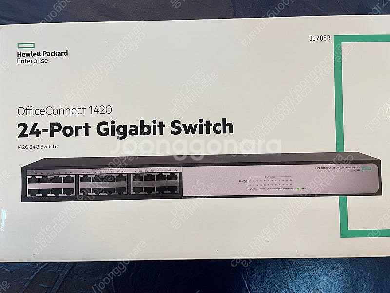 HPE 24포트 기가비트 L2 스위치 (1420)--1