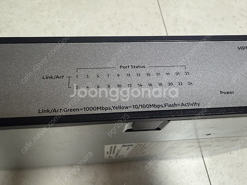 HPE 24포트 기가비트 L2 스위치 (1420)--6
