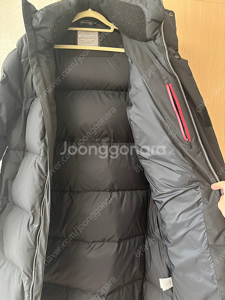 디스커버리 레스터 롱패딩--1