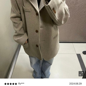 위드아웃썸머 로만자켓 Roman jacket_gray beige 자켓 브라운