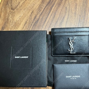 입생로랑 카드지갑