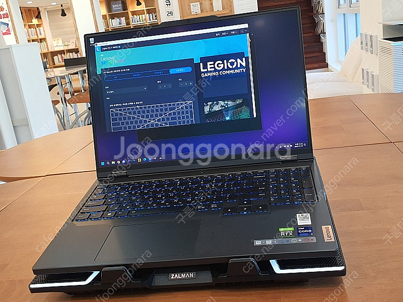 레노버 리전 프로 Legion Pro 5i 16IRX i9 4060 32G 1TB 풀박스 팝니다 (쿨링패드 증정)--0