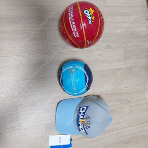 남자배구 대한항공 모자, 우리카드 친필싸인 미니볼, 농구 오리온스 싸인인쇄볼 택포