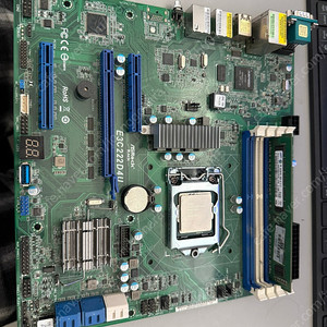 서버용 Asrock E3C222D4U (1150소켓)