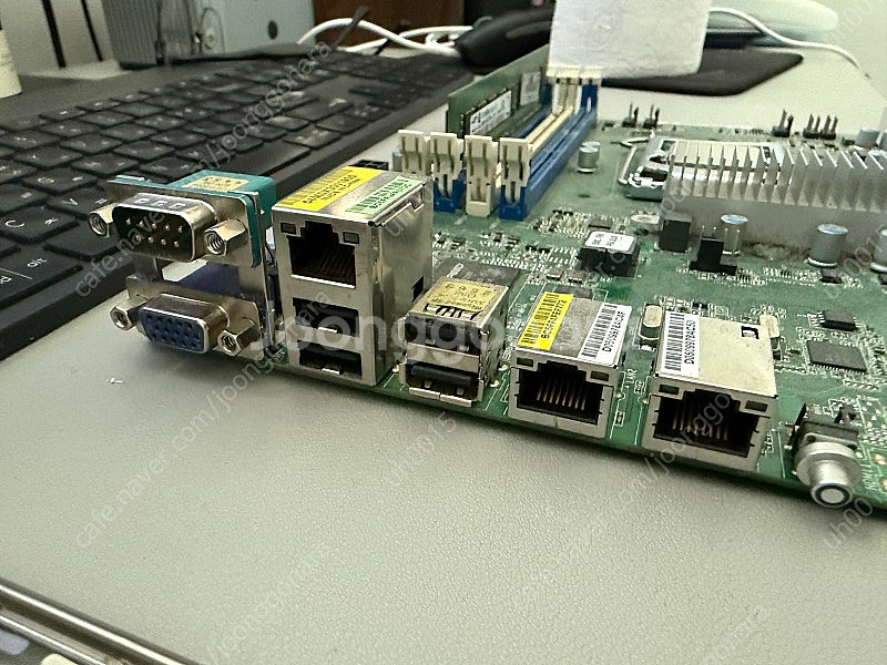 서버용 Asrock E3C222D4U (1150소켓)--3