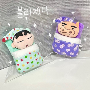 새상품)이불 짱구는 못말려 부리부리대마왕 인형 키링 크리스마스 생일 선물