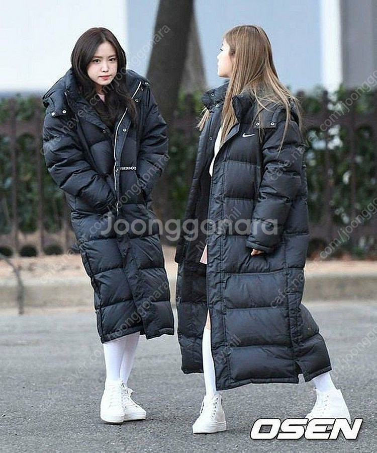 나이키연예인 롱패딩 L사이즈 판매합니다--8