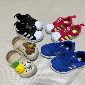 아기신발일괄 크록스 아디다스 뉴발란스