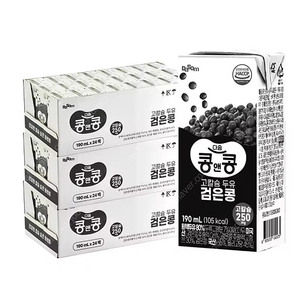 무배) 검은콩 고칼슘 두유 3박스 [72개입]