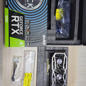 이엠텍 지포스 RTX 3080 BLACK EDITION OC D6X 10GB LHR