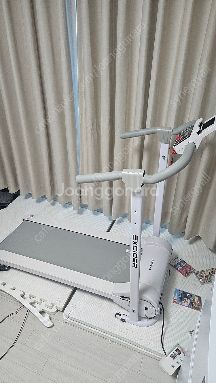 엑사이더 런닝머신 아파트 사용가능--1