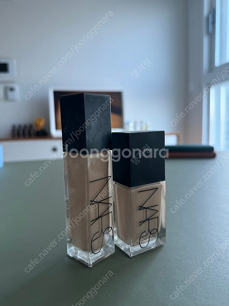 NARS 나스 파운데이션 백화점 구입 몽블랑 2개--0